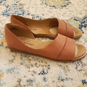 Lucky Brand Leather Flats sz 10